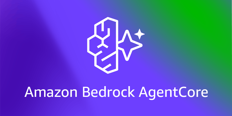 AWS system architecture using Amazon Bedrock AgentCore Runtime and AWS Lambda